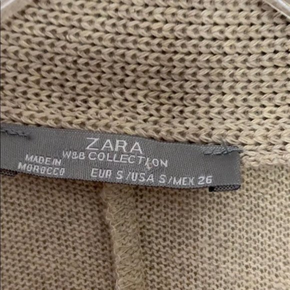 Zara fringed vest cardigan - Picture 2 of 3